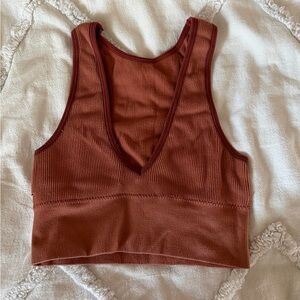 Women's Rust Crop Top
